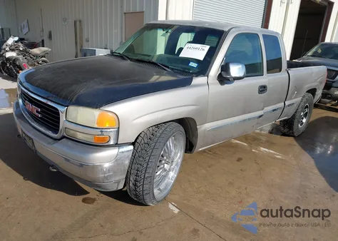 2001 GMC Sierra 1500 Sle z USA, uszkodzony, nr VIN 2GTEC19VX11156389